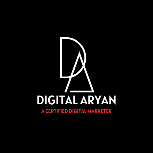 DIGITAL ARYAN New Logo aryan borekar - best digital marketing freelancer